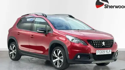 Used Peugeot 2008 GT-line 131 HP (96 kW) 2019 Red SUV