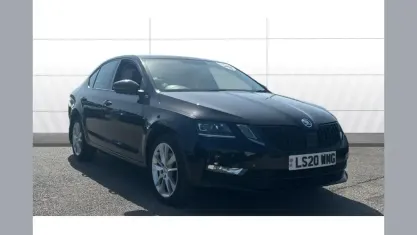 Used Skoda Octavia SE L 150 HP (110 kW) 2020 Black Hatchback
