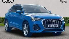 Blue Used 2021 Audi Q3 S-Line SUV | £25,519 (Fair price)