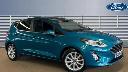 Usado Ford Fiesta Titanium X 101 HP (74 kW) 2019 Azul Citadino