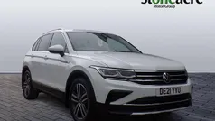 White Used 2021 VW Tiguan Elegance SUV | £23,995 (Fair price)
