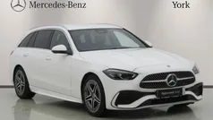 White Used 2025 Mercedes C200 AMG line Estate | £35,150 (Fair price)