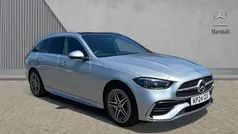 Silver Used 2024 Mercedes C300e AMG Line Premium Plus Estate | £41,034 (Fair price)