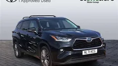 Black Used 2021 Toyota Highlander SUV | £32,000 (Fair price)