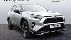 Silver Used 2021 Toyota RAV4 Hybrid SUV | £29,000 (Fair price)