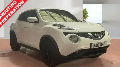 Używany Nissan Juke Tekna 110 KM (80 kW) 2016 Biały SUV