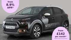Black Used 2022 Citroën C3 PureTech Hatchback | £11,096 (Fair price)