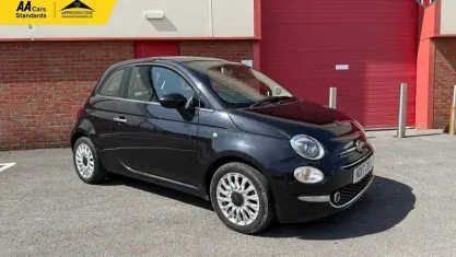 Used Fiat 500 Lounge 69 HP (50 kW) 2017 Black Hatchback