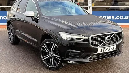 Black Used 2018 Volvo XC60 R-Design Pro SUV | £18,225 (Fair price)