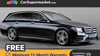 Black Used 2018 Mercedes E200 AMG Line Premium Estate | £19,197 (Fair price)