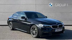Black Used 2018 BMW 520 M Sport Sedan | £17,067 (Fair price)