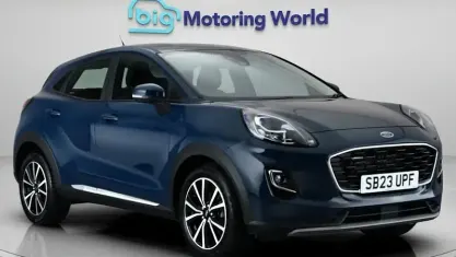 Used Ford Puma Titanium 125 HP (91 kW) 2023 Blue SUV