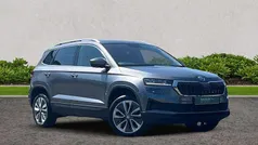 Graphite grey metallic Used 2024 Skoda Karoq SE L SUV | £24,495 (Fair price)