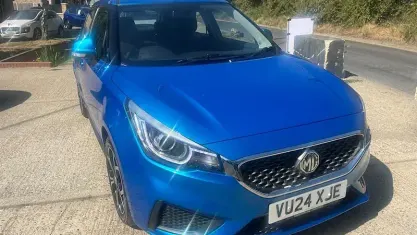 Used MG MG3 Excite 106 HP (77 kW) 2024 Blue Hatchback