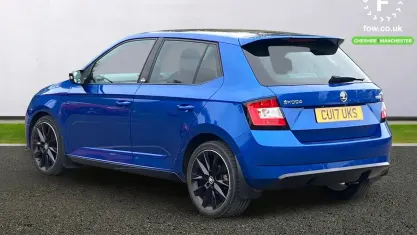 Used Skoda Fabia Monte Carlo 110 HP (80 kW) 2016 Blue Hatchback