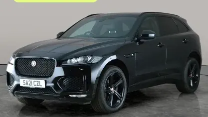 Begagnad Jaguar F-Pace Chequered Flag 180 HK (132 kW) 2020 Svart SUV