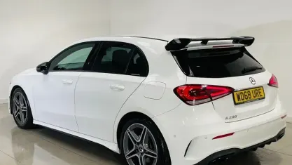 Used Mercedes A200 Executive 163 HP (119 kW) 2019 White Hatchback