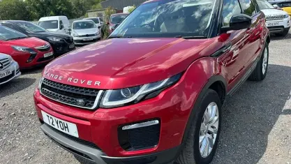 Used Land Rover Range Rover evoque SE 150 HP (110 kW) 2016 Red SUV