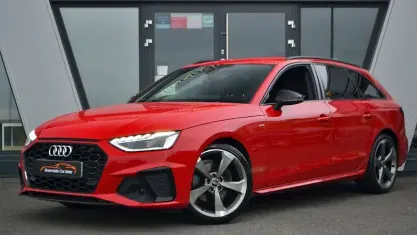 Usado Audi A4 Black Edition 150 CV (110 kW) 2021 Rojo Familiar