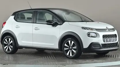 Used Citroën C3 Feel 83 HP (61 kW) 2019 White Hatchback