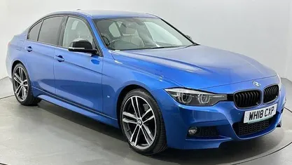 Used BMW 330e M Sport 252 HP (185 kW) 2018 Blue Sedan