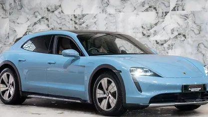 Used Porsche Taycan Cross Turismo 350 kW (476 HP) 2022 Blue Estate