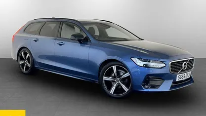 Blue Used 2019 Volvo V90 R-Design Estate | £16,195 (Fair price)
