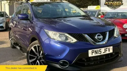 Used Nissan Qashqai Tekna 131 HP (96 kW) 2015 Blue SUV
