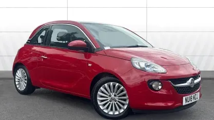 Used Vauxhall Adam Glam 69 HP (50 kW) 2018 Red Hatchback
