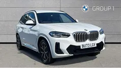 White Used 2023 BMW X3 M Sport SUV | £38,350 (Fair price)