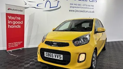 Yellow Used 2015 Kia Picanto Hatchback | £5,495 (Fair price)