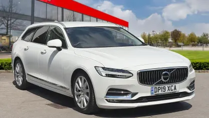 Used Volvo V90 Inscription 190 HP (139 kW) 2019 White Estate