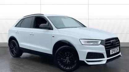 Używany Audi Q3 Black Edition 150 KM (110 kW) 2018 Biały SUV