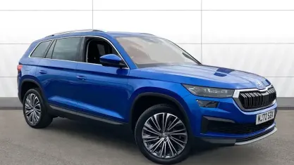 Used Skoda Kodiaq SE L Executive 150 HP (110 kW) 2023 Blue SUV