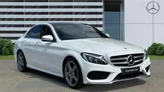White Used 2018 Mercedes C250 AMG Line Premium Plus Sedan | £17,921 (Fair price)