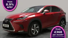Red Used 2018 Lexus NX300h SUV | £19,747 (Fair price)