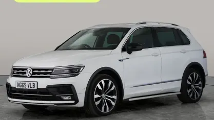 Używany VW Tiguan R-line 150 KM (110 kW) 2020 Biały SUV