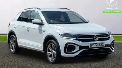 Used VW T-Roc R-line 150 HP (110 kW) 2022 White SUV