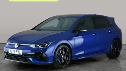 Second-hand VW Golf VIII R 333 CP (244 kW) 2023 Albastru Hatchback
