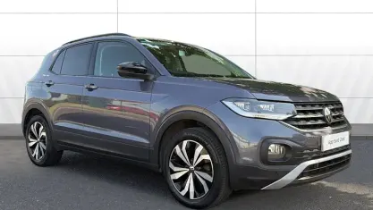 Used VW T-Cross Black Edition 95 HP (69 kW) 2023 Grey SUV