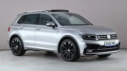 Used VW Tiguan R-line 150 HP (110 kW) 2020 Silver SUV