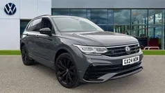 Dolphin grey metallic Used 2024 VW Tiguan Black Edition SUV | £33,498 (Fair price)