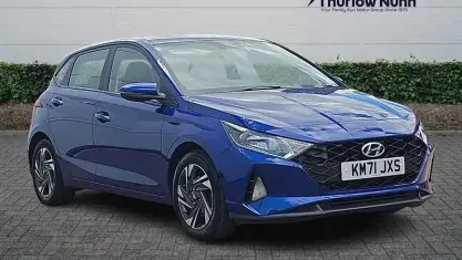 Used Hyundai i20 101 HP (74 kW) 2021 Blue Hatchback