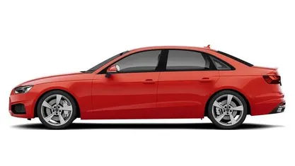 Used Audi A4 S-Line 150 HP (110 kW) 2019 Red Sedan