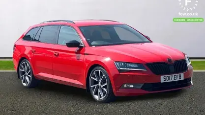 Gebraucht Skoda Superb SportLine 190 PS (139 kW) 2017 Rot Kombi