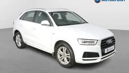 Używany Audi Q3 S-Line 150 KM (110 kW) 2018 Biały SUV