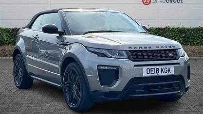 Silver Used 2018 Land Rover Range Rover evoque HSE Dynamic SUV | £17,441 (Fair price)