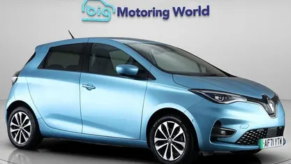 Blue Used 2021 Renault Zoe GT-Line Hatchback | £9,200 (Fair price)