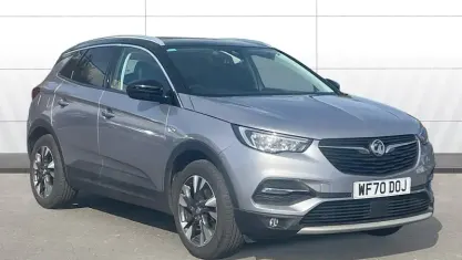 Used Vauxhall Grandland X SRi 131 HP (96 kW) 2020 Grey SUV