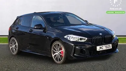 Used BMW 128 Comfort Edition 265 HP (194 kW) 2021 Black Hatchback